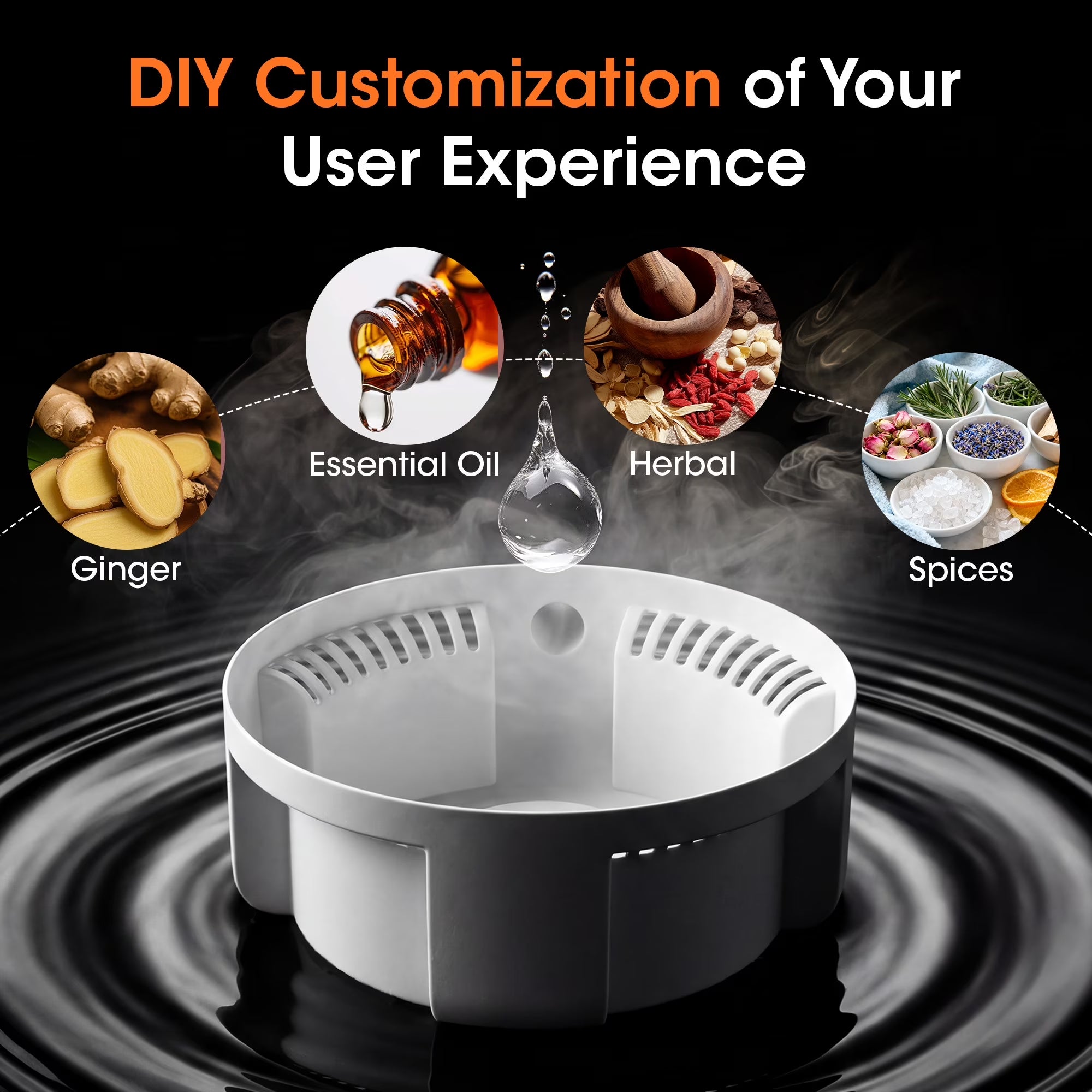1-Person Portable Steam Sauna Box with 3L/1200W Steamer, 99-Min Timer & 15 Power Levels, XL Foldable and Remote Control, Detox Spa for Relaxation, Black